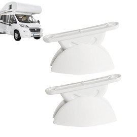 2 Sets RV Retaining Catch Holder Door Retainer Kit Door Catch Stopper Clip for T4 T5 T6 Campervan RV Boat Motorhome Caravan Cabinet Cupboard Drawer