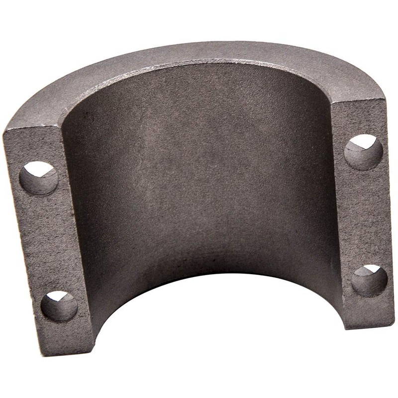 maXpeedingrods 4 Pack Steel Bolt On Tube Clamps 1.75" 4-Bolt