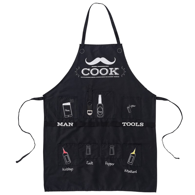 The Men's BBQ Apron, Premium Quality, Cooking Apron, Funny Apron.