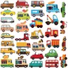 200PCS Vehicle Stickers for Kids – Cars, Trucks, Buses &