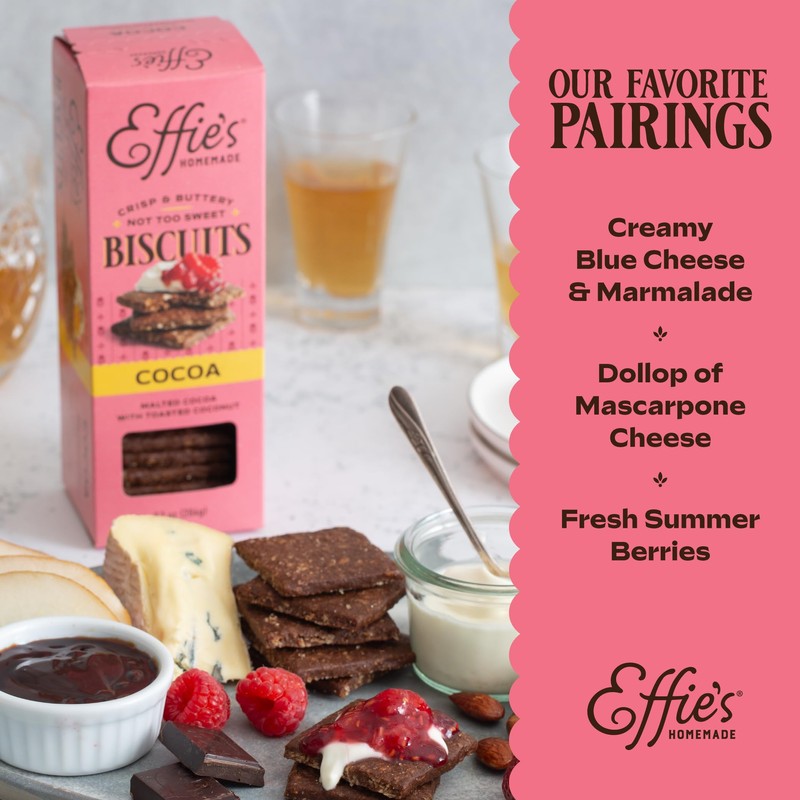 Effie's Homemade Biscuits - Variety Pack - Pecan, Walnut, Oatcakes,