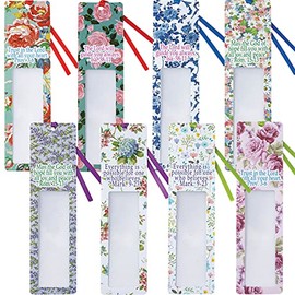 Inspirational Bookmark w/Magnifier Set of 8