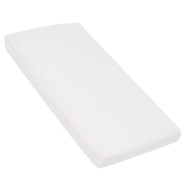 Nap Mat Sheet 24" x 48" x 4" Fitted Elastic Corners Preschool Day Care Rest Nap Mat Cover, Soft & Breathable Baby Sheets for Regalo My Cot Portable Toddler Bed and Joovy Travel Cot, White