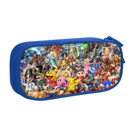 Dairantou Smash Brothers Pen Case, Large Capacity, Pencil Case, Multi-functional, Stylish, Pen Pouch, For Boys, Girls, Children, Simple, Tool Pen Case, For High School Students, College Students,