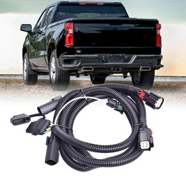 FANHAY Easy Connect Harness for Chevy Silverado/GMC Sierra 1500 2019 2020 2021, Compatible with Redline LED Tailgate Light Bar