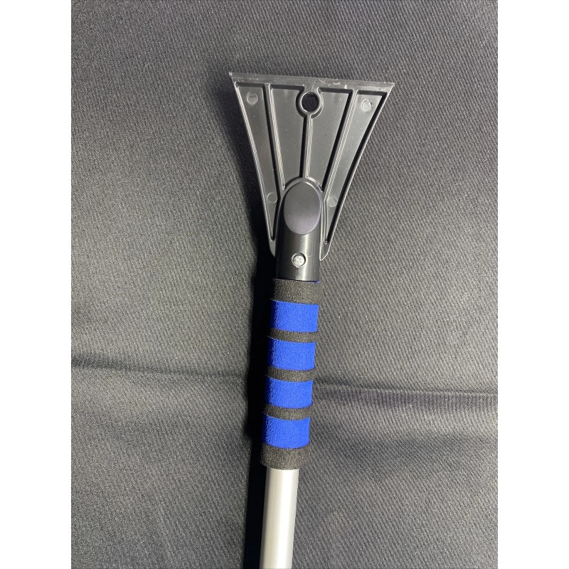 Auto Drive 35 Inch Long Reach Blue Snow Brush With