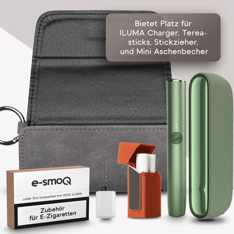 [20+ Colours] e-smoQ Case for IQOS Iluma Case, High-Quality Case