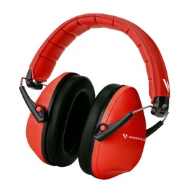 VANDERFIELDS - Auriculares con cancelación de ruido para niños, de 3 a 16 años, reducción de ruido certificada de 27 dB, orejeras de seguridad con cancelación de sonido, tamaño ajustable, eventos de