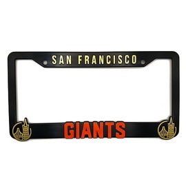 Holder for License Plate for San Francisco Giants License Plate Frame Exclusive 3D License Plate