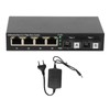 Fiber Media Converter 6 Ports 10 100 1000Mbps RX1550nm 20km