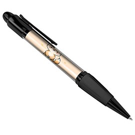 1 x Fennec Fox Cartoon Animal Fun Black Ballpoint Pen Student #3268