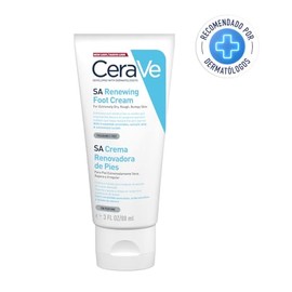 CeraVe Crema Renovadora e Hidratante de Pies con Ácido Salicílico para Piel Muy Seca y Áspera 88ml
