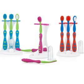 Nuby 4 Stage Oral Care Set System (Colors May Vary)
