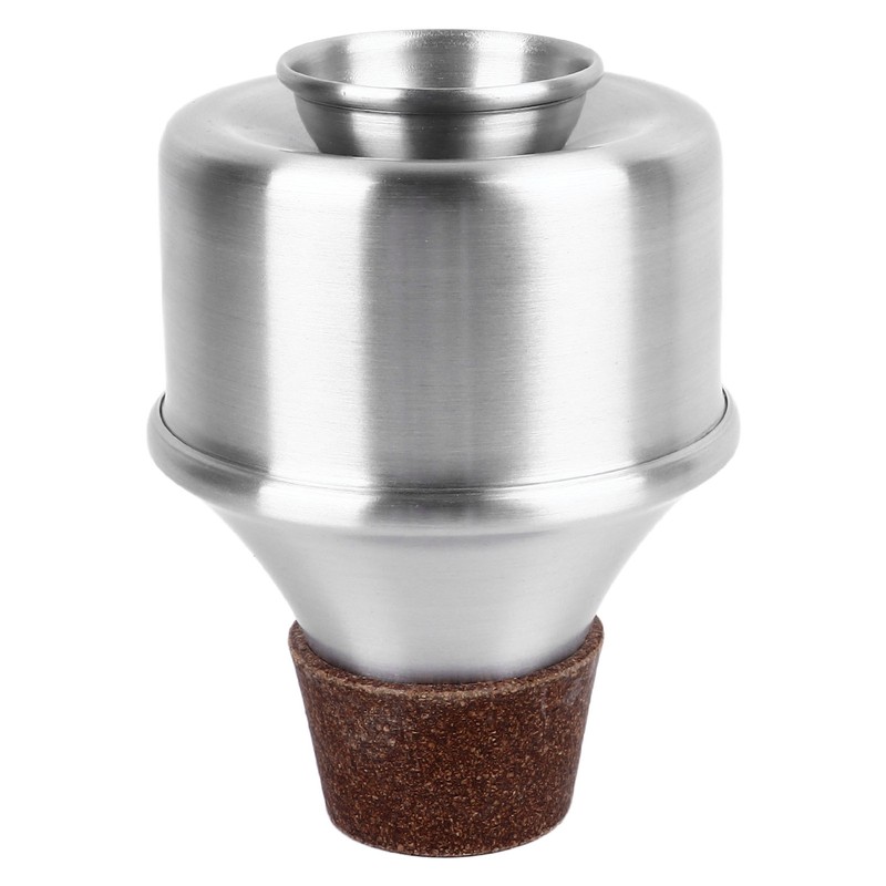 Mini Trumpet Practice Mute Aluminum Alloy Trumpet Mute Silencer for