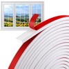 DECOHS 33 Ft Window Grille Inserts Grid Kit- TPE Self-Adhesive