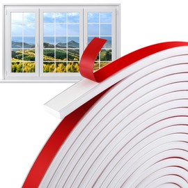 DECOHS 33 Ft Window Grille Inserts Grid Kit- TPE Self-Adhesive Peel and Stick Trim Molding- Flexible Moulding Trim Grid Inserts for Windows Door Frames Home Decoration