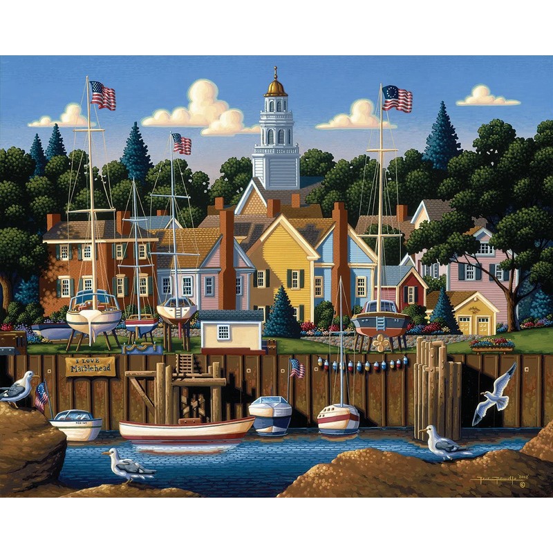 Dowdle Jigsaw Puzzle - Marblehead - 500 Piece