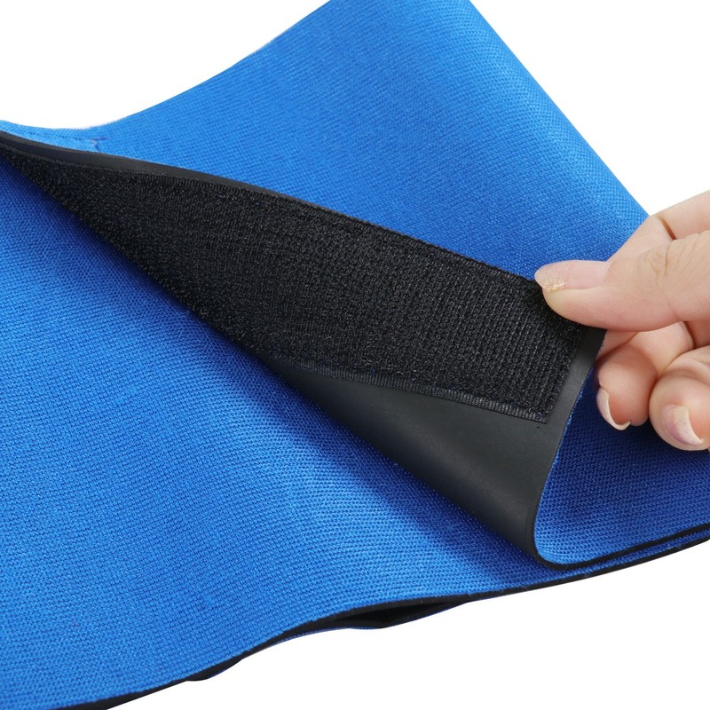 TRIXES Neoprene Waist Trimmer - Sweat Belt - Adjustable -