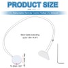 PATIKIL 1.5m / 4.9Ft Retractable Remote Control Tether, 2 Pcs
