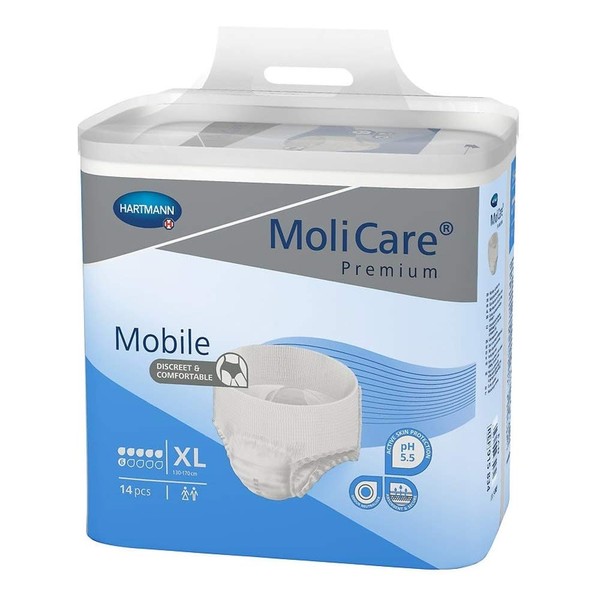 MoliCare Mobile Underwear, Extra, X-Large, Pack/14