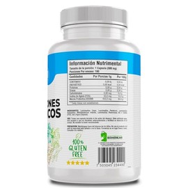 BioHerb 450 Billones de Probioticos + Inulina de Agave - Probioticos y Prebioticos - (180 Capsulas/ 5Mil Millones de UFC Por Capsula) | [Maxima Absorc