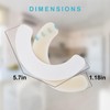 30 Pcs Ostomy Barrier Strips | Elastic Barrier Tape for