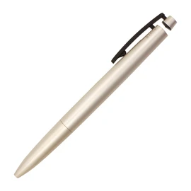 ZOOM BC-ZC1E Oil-based Ballpoint Pen, 0.02 inches (0.5 mm), Sand Silver, Stylish, Popular