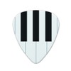 Piano Keys Keyboard Pianist Music Novelty Guitar Picks Medium Gauge