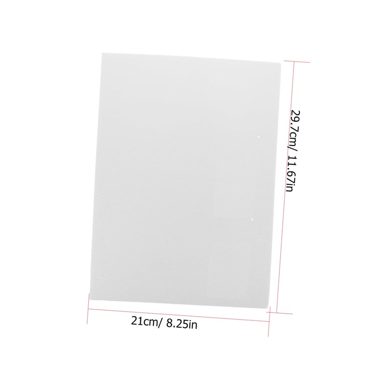 ULTECHNOVO 10 Sheets White Foam Sheets Thick Craft Foam for