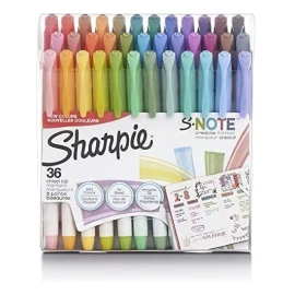 Sharpie S Note Marcadores Creativos Resaltadores 36 Colores