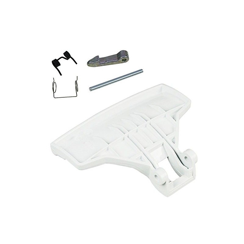 SPARES2GO Door Handle Lever Latch Kit for Zanussi Washing Machines