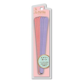BN MiMits Emery Board MNG-08 Nail File, 6 Pieces (x1)