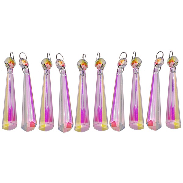 Pick from 7 Sets - 10 Aurora Borealis AB Iridescent