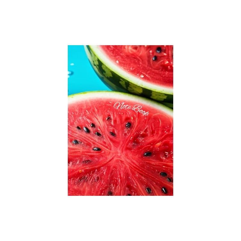 Watermelon slices Notebook: Great for the summer