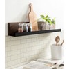 Kate and Laurel Ubbard Modern Decorative Floating Wall Shelf, 30