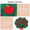 1 Set DIY Felt Apples Tree
