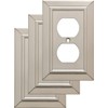 Franklin Brass W35218V-SN-C Classic Architecture Single Duplex Wall Plate/Switch Plate/Cover