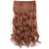 Extensiones de Cabello Largo Ondulado, Extensiones de Clip de 60