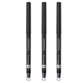 Kit of 3 Rimmel Pencil Eye Exaggerate Waterproof 261 in Black 0.28 g