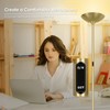 Stepless Dimmable Floor Lamp,30W 3000LM Super Bright LED Torchiere Floor