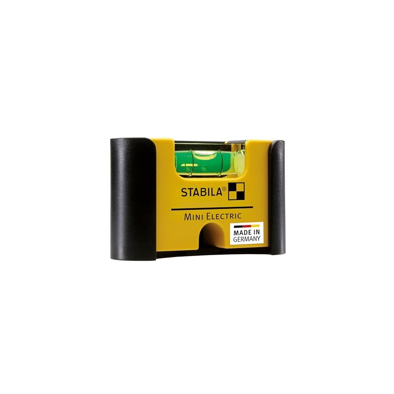 STABILA Mini Electric Spirit Level with Belt Clip, 7 cm,