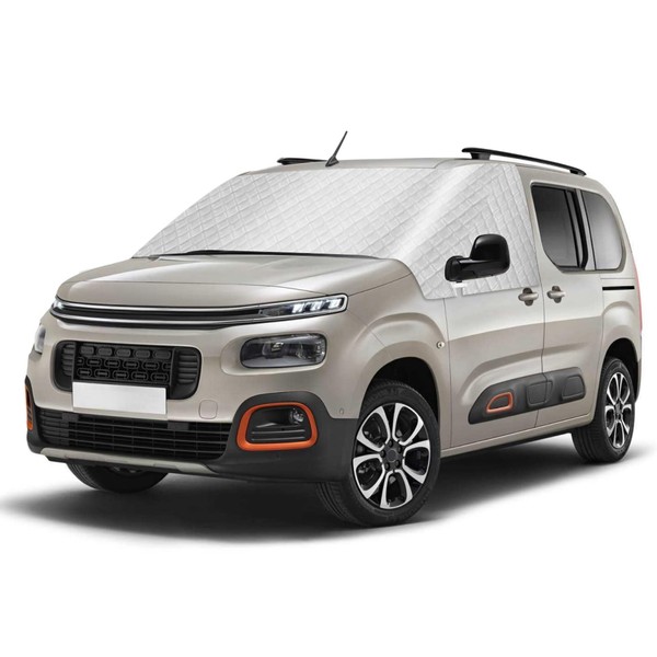 RASHION Windschutzscheiben Abdeckung Kompatibel mit Citroen Berlingo Peugeot Partner Opel