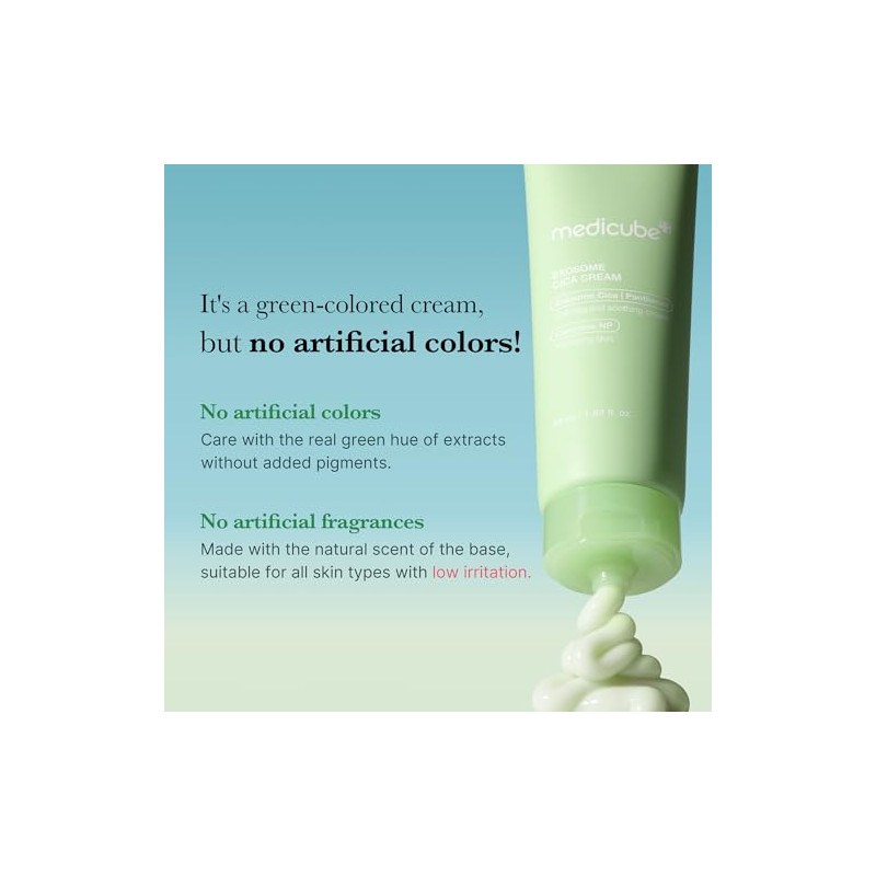 medicube Exosome Cica Tea Tree Cream | For Sensitive Skin