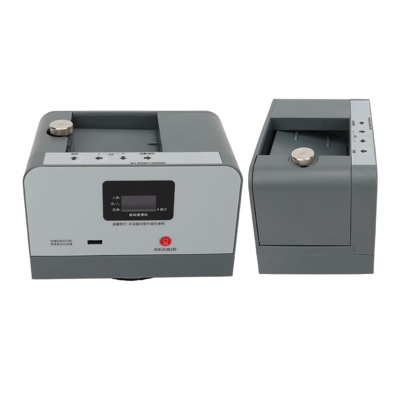 Playing Card Machine Smart Mini Automatic Deck Shuffler Electric Card