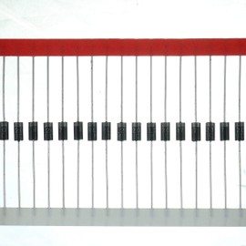 BOJACK RL207 Rectifier Diode 2 A 1000 V DO-15 Axial 207 2 amp 1000 Volt Electronic Silicon Diodes (Pack of 125)