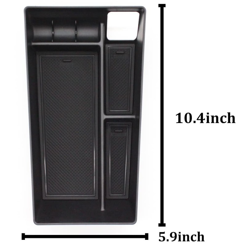 BestEvMod AOSK Compatible with Mustang Mach-E Armrest Storage Box Organizer