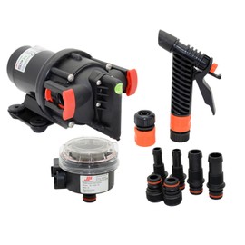 Johnson Pumps 10-24728-03 Aqua Jet 2.9 Wash Down Pump, 12V