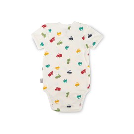 Sigikid Classic Baby Short-Sleeved Wrap Bodysuit, White