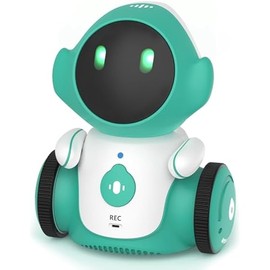 GILOBABY Robot Toys, Rechargeable Smart Talking Robots for Kids, Intelligent Robot with Voice Controlled Touch Sensor, Singing, Dancing, Recording, Repeat, Birthday Gifts for Boys Ages 6+ Years