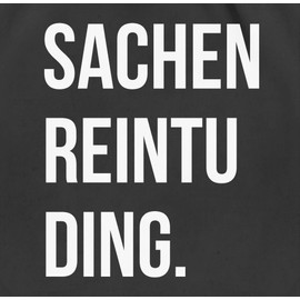 Festival “Sachen Reintu Ding” Gym Bag - Black -
